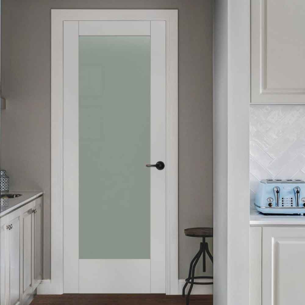 1 LITE FROSTED GLASS PRIMED PREHUNG | GND Millwork